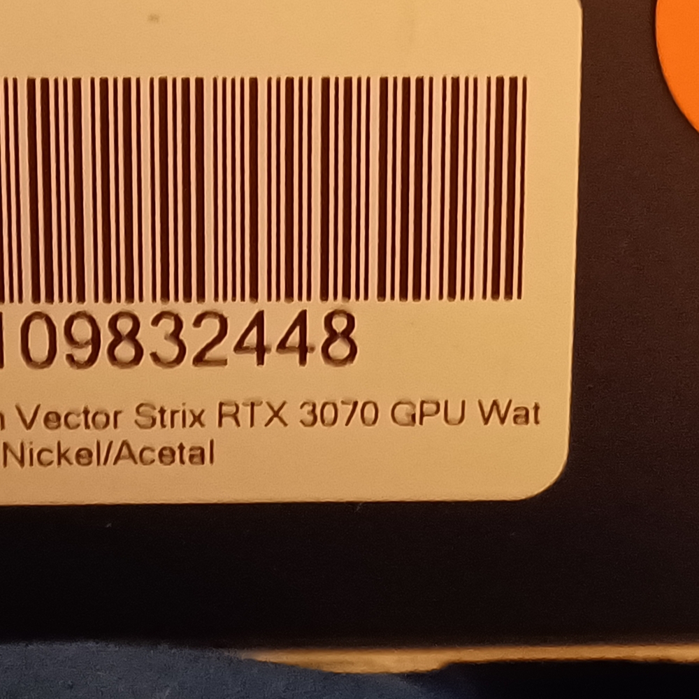 ASUS ROG Strix RTX 3070 GPU - Black